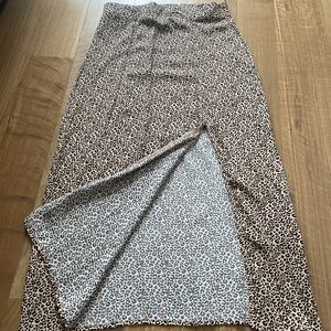 LA hearts cheetah skirt